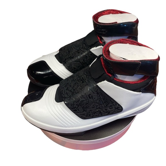 Men’s Brand New Nike Air Jordan 20 XX Quickstrike Size 10.5M. Black/Stealth/Red main image 10